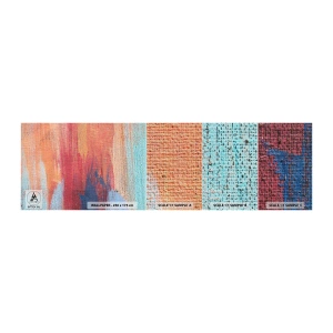 Mostră tapet Premium Sand - Plutind prin curcubeu - Abstracția, Bucată, Pictura - 100x30 cm