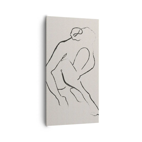 Tablou pe pânză - Schiță intimă - 65x120 cm