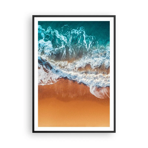 Poster în ramă neagră - Întotdeauna în tandem - 70x100 cm