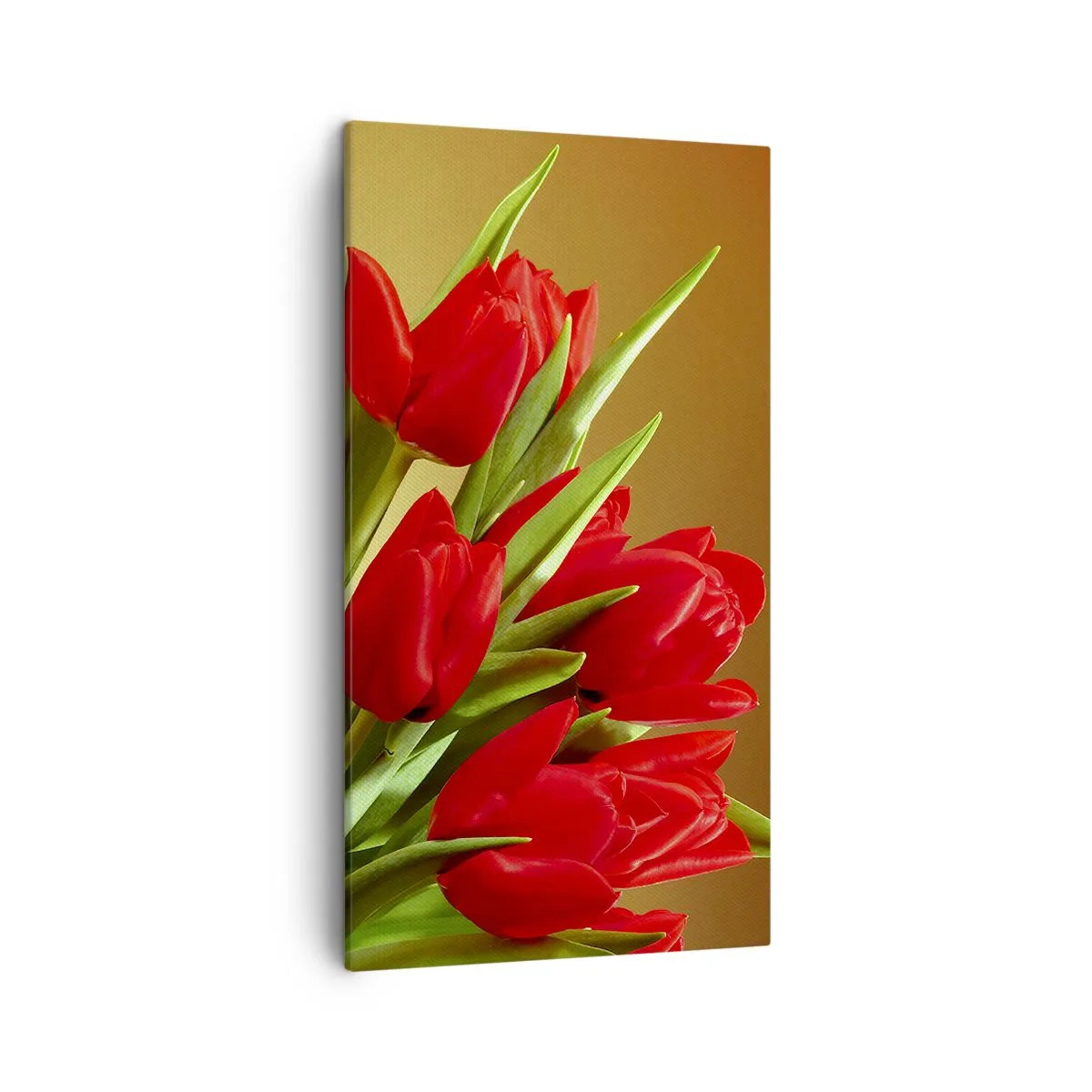 Tablou pe pânză - O explozie de bucurie de primăvară - 45x80 cm