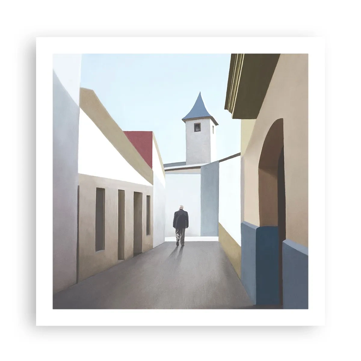 Poster - Plimbare însorită - 60x60 cm