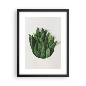 Poster în ramă neagră - Curiozitatea nestăvilită - 30x40 cm