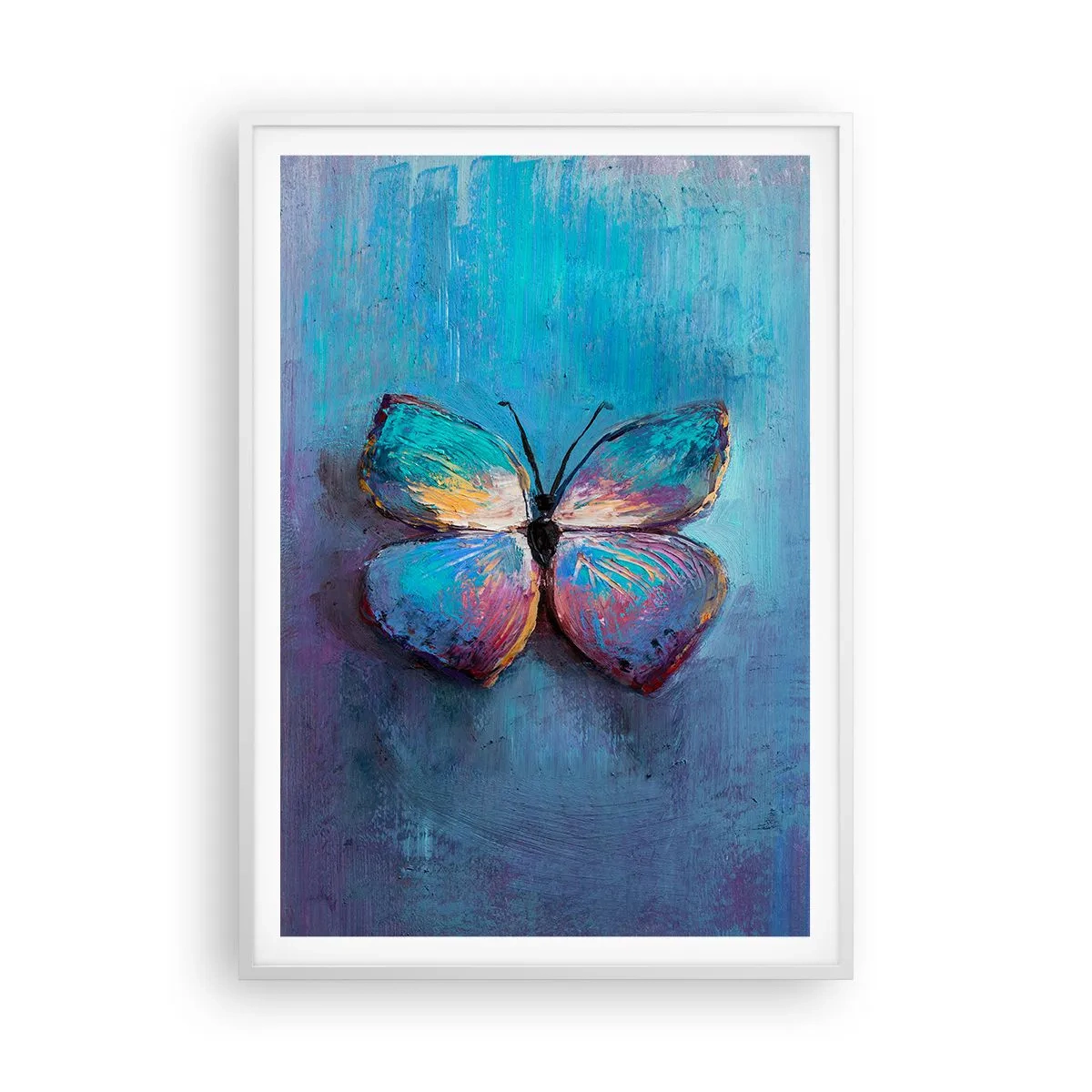 Poster în ramă albă - În plină glorie - 70x100 cm