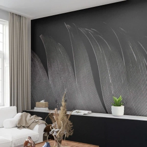 Tapet Standard Eco - Pana - o construcție minunată - Pix, Minimalism, Lejeritate - 150x105 cm