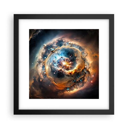 Poster în ramă neagră - Început - 30x30 cm