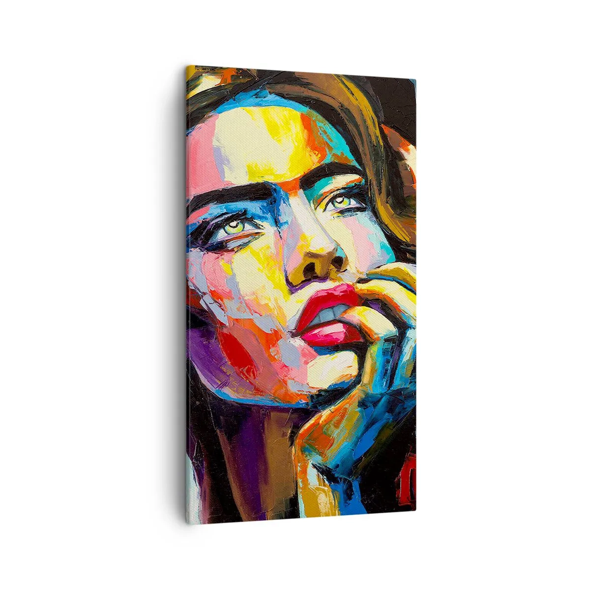 Tablou pe pânză - Visele ca niște păsări se înalță pe cer - 45x80 cm