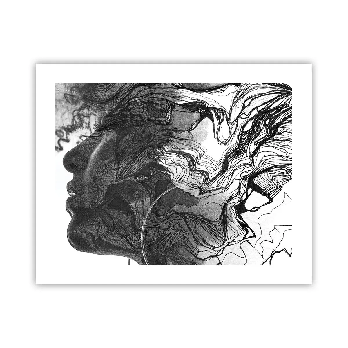 Poster - Încurcată în vise - 50x40 cm