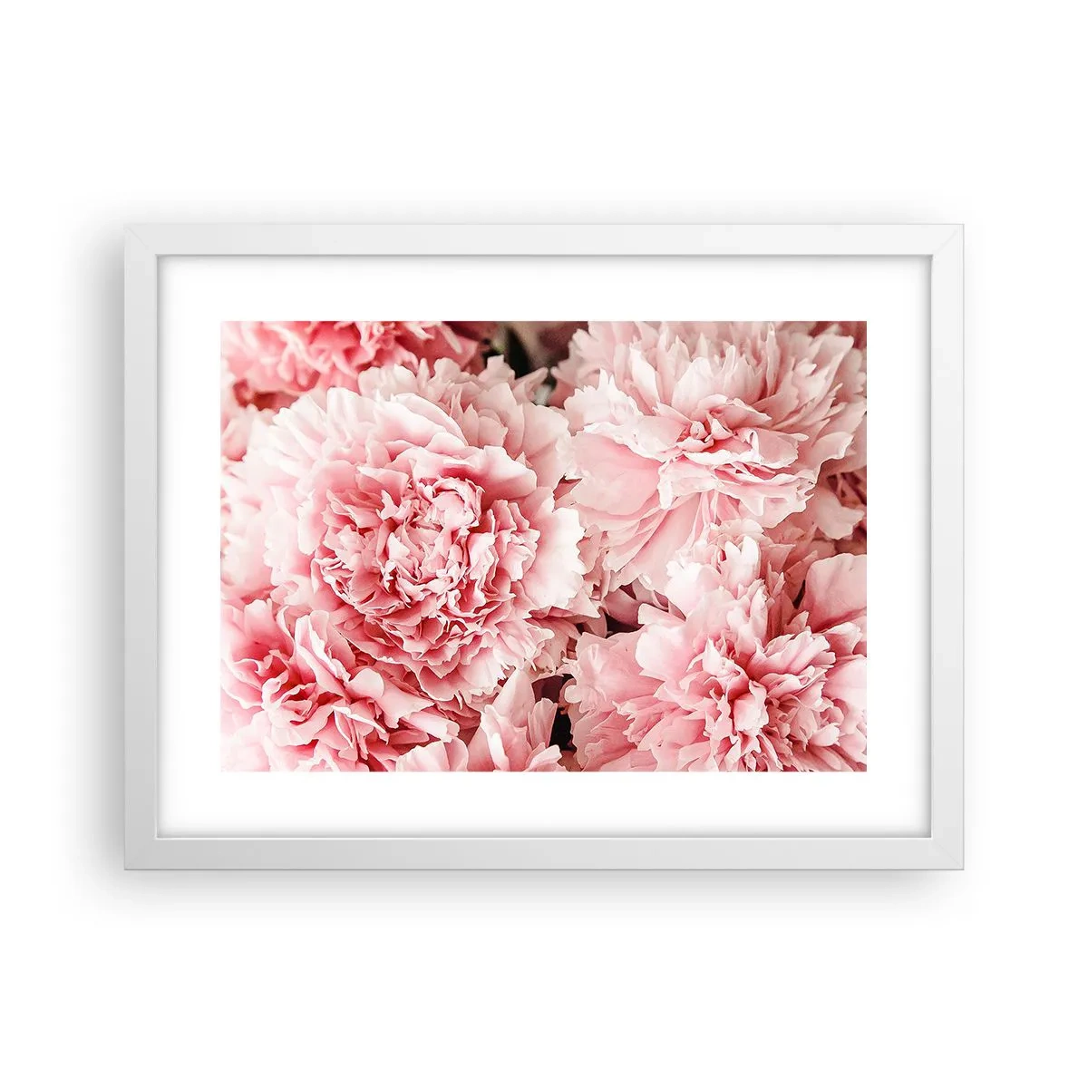 Poster în ramă albă - Visul roz - 40x30 cm