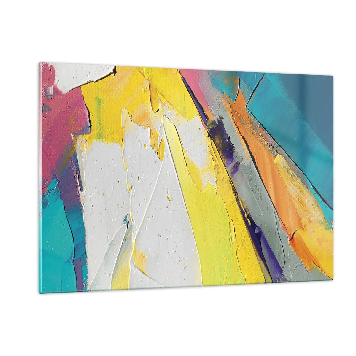 Tablou pe sticlă - Anatomia luminii - 120x80 cm