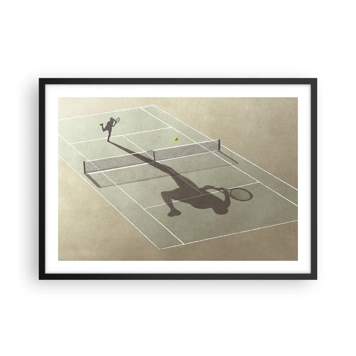 Poster în ramă neagră - Învinge-te pe tine însuți - 70x50 cm