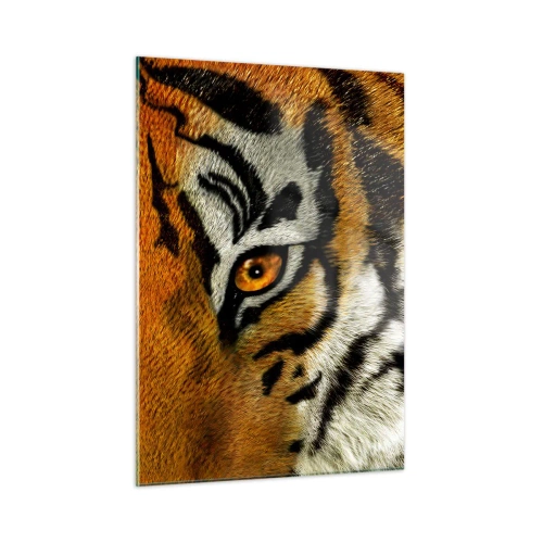 Tablou pe sticlă - Amenințător și frumos - 50x70 cm