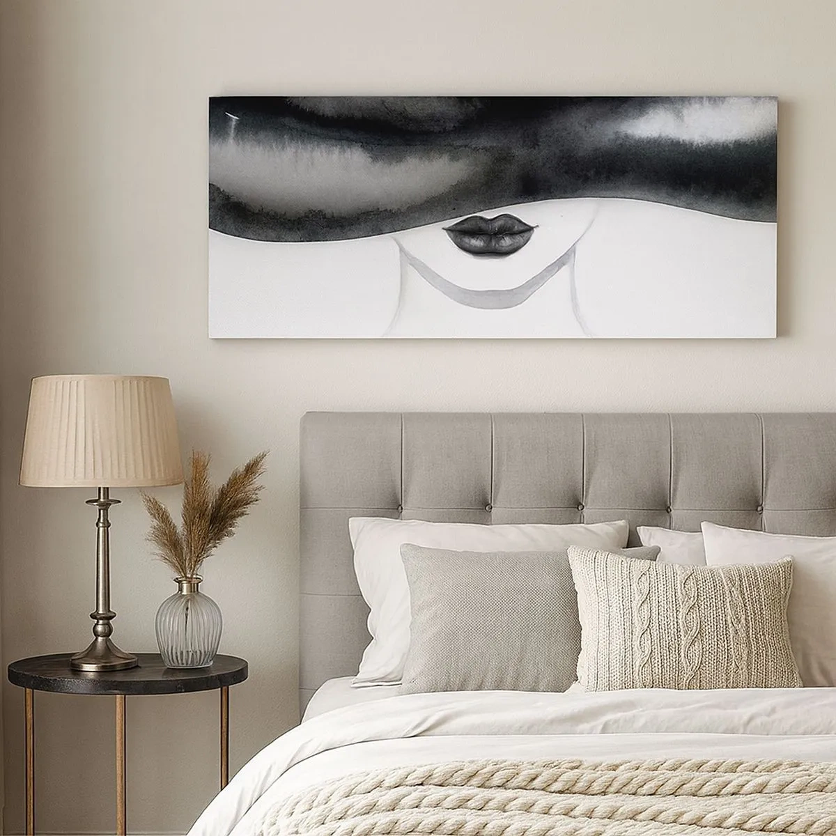 Tablou pe pânză - Un mister senzual - 100x40 cm