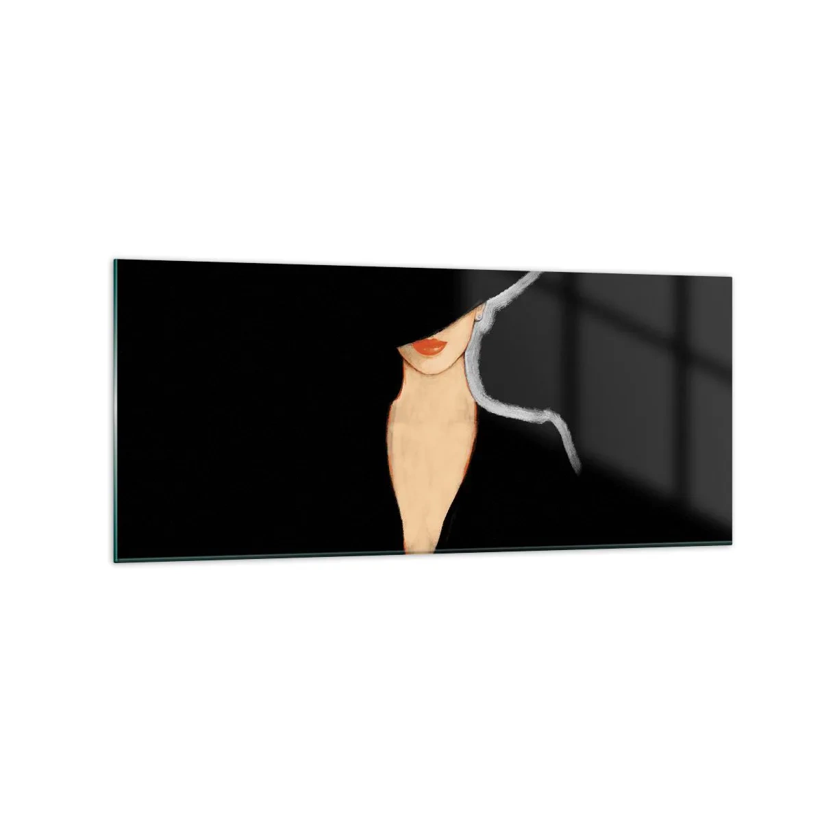 Tablou pe sticlă - Eleganță și stil - 120x50 cm