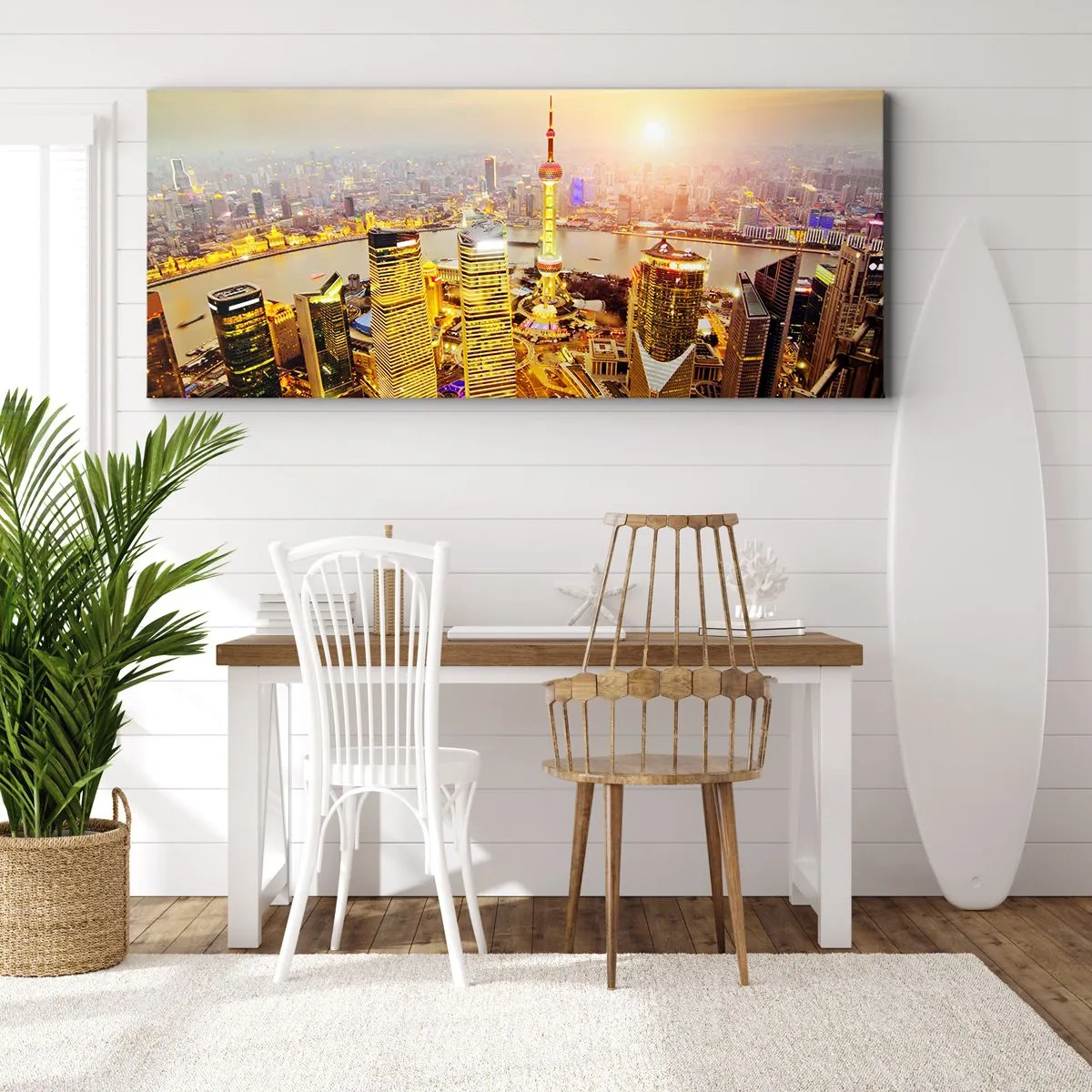 Tablou pe pânză - Visul asiatic - 140x50 cm