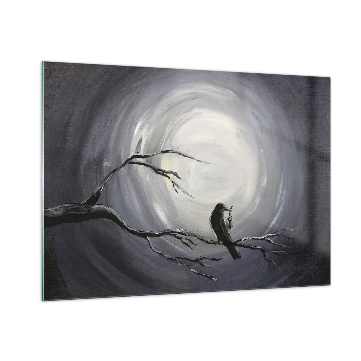 Tablou pe sticlă - Cheia pentru misterul nopții - 100x70 cm