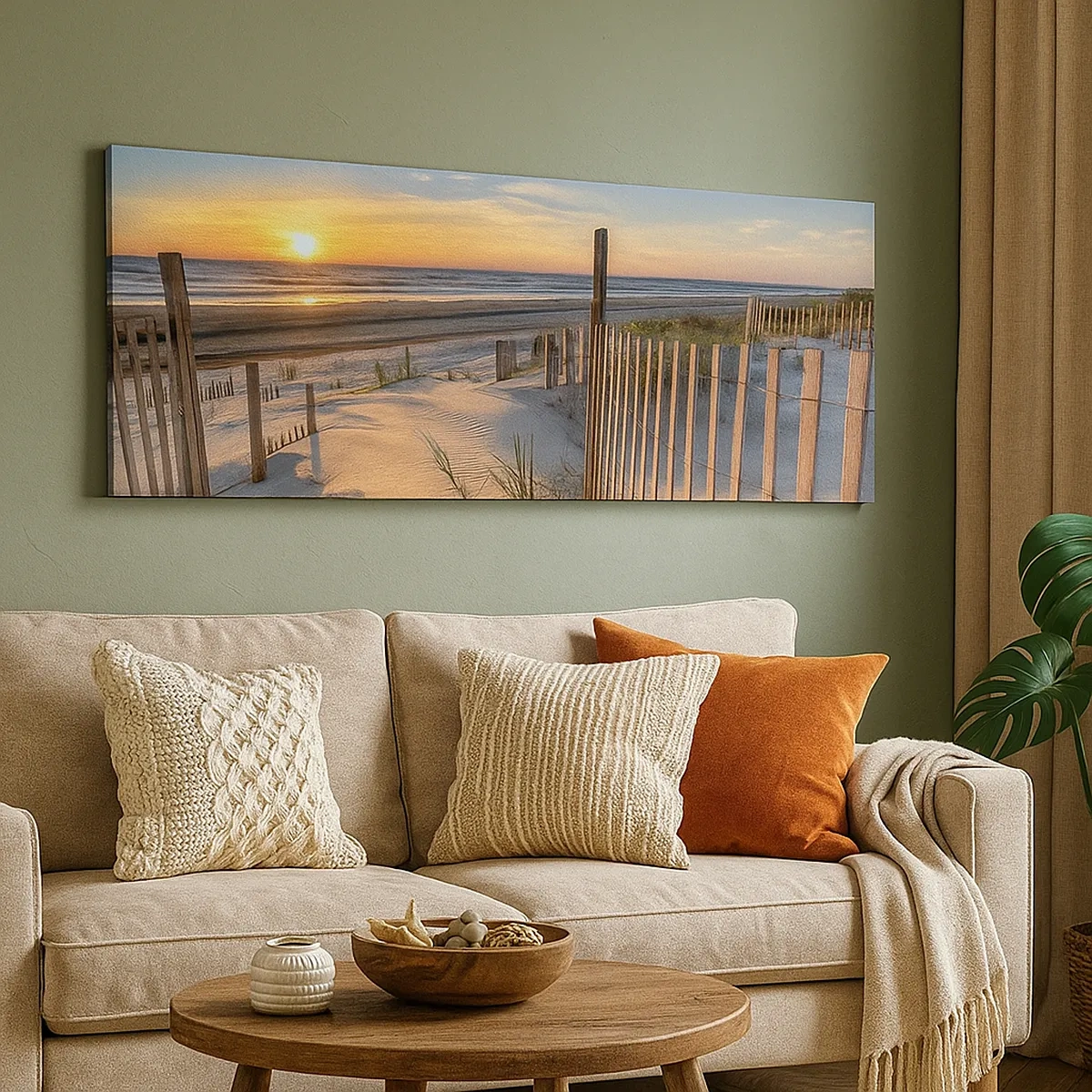 Tablou pe pânză - Strălucirea și umbra vântului - 30x30 cm