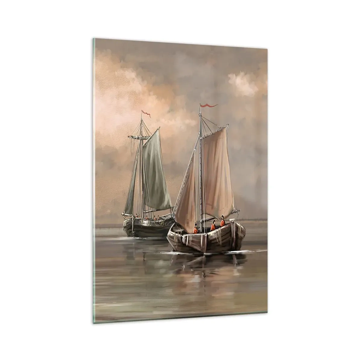 Tablou pe sticlă - Întoarcerea marinarilor - 80x120 cm