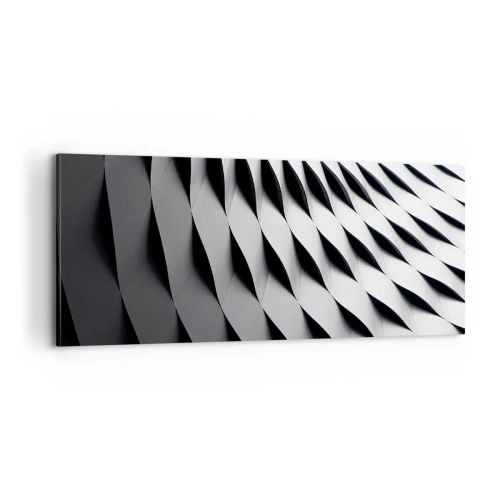 Tablou pe pânză - Pe suprafața valurilor - 100x40 cm