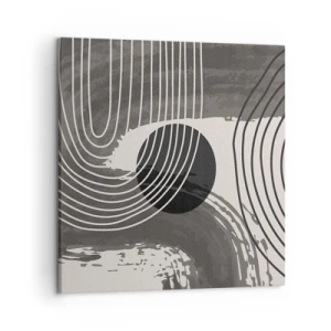 Tablou pe pânză - Ovalul câștigă - 50x50 cm