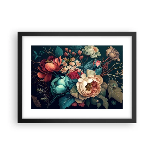 Poster în ramă neagră - Farmecul secolului al XIX-lea - 40x30 cm