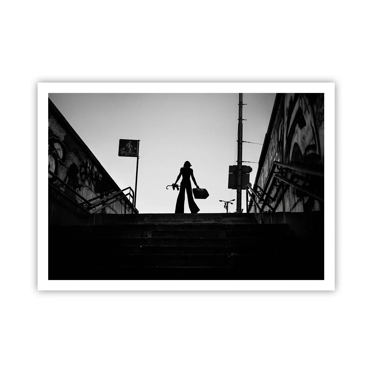 Poster - Rătăcire urbană - 100x70 cm