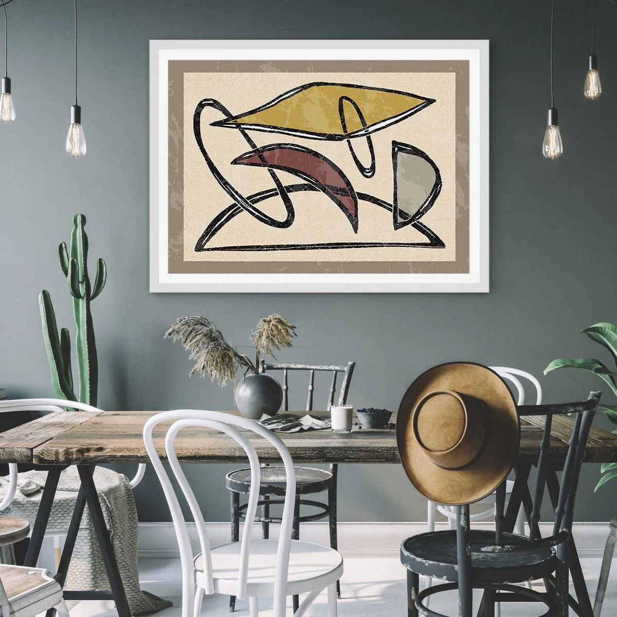 Poster în ramă albă - Vertical și orizontal - 40x30 cm