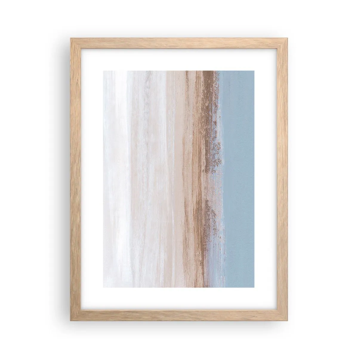 Poster în ramă de stejar deschis - Un peisaj ambiguu - 30x40 cm