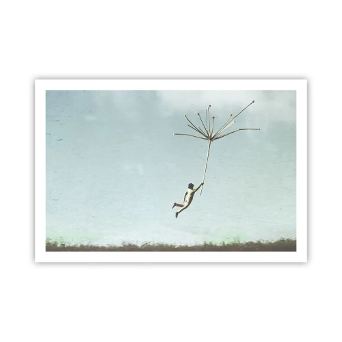 Poster - Zmeuri, suflante, vânt - 91x61 cm