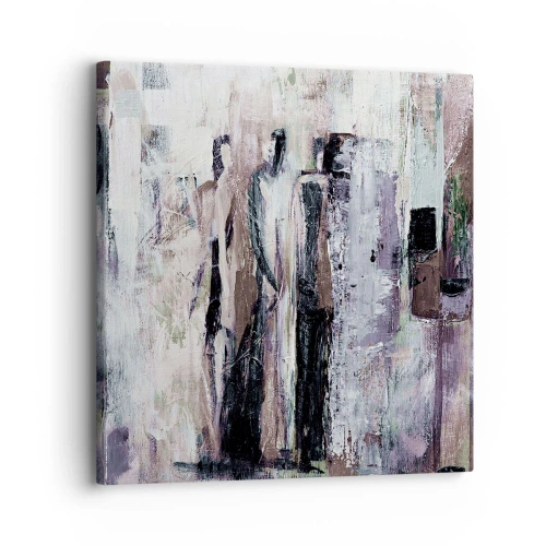 Tablou pe pânză - Cei trei misterioși - 30x30 cm