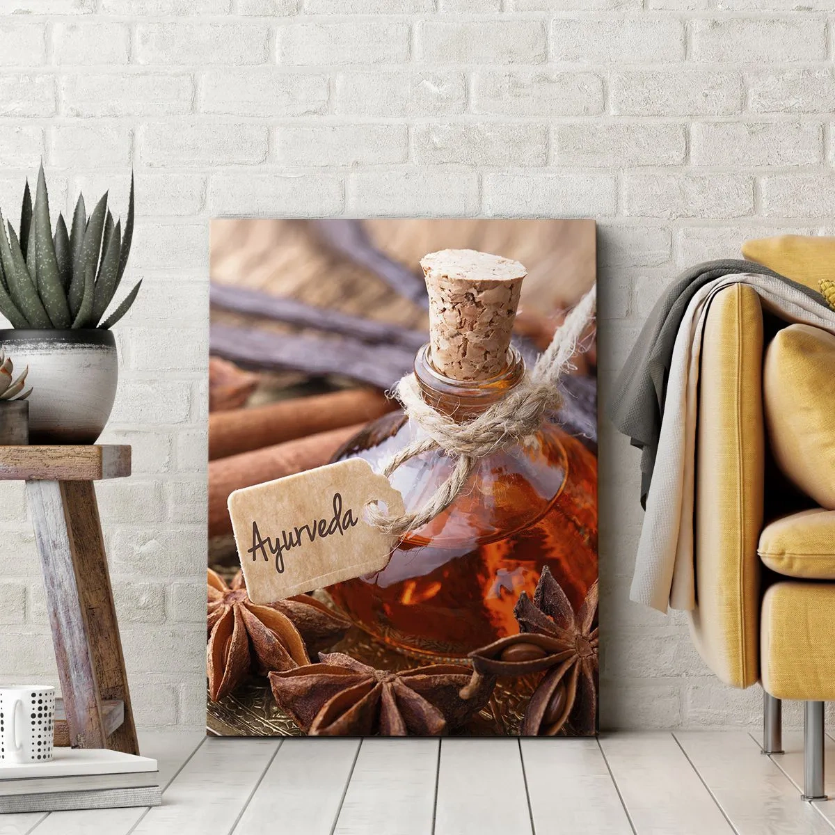 Tablou pe pânză - Unitatea trupului și a spiritului - 65x120 cm