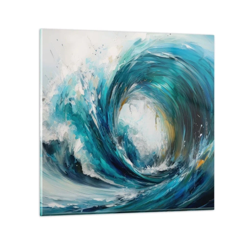 Tablou pe sticlă - Portal maritim - 30x30 cm