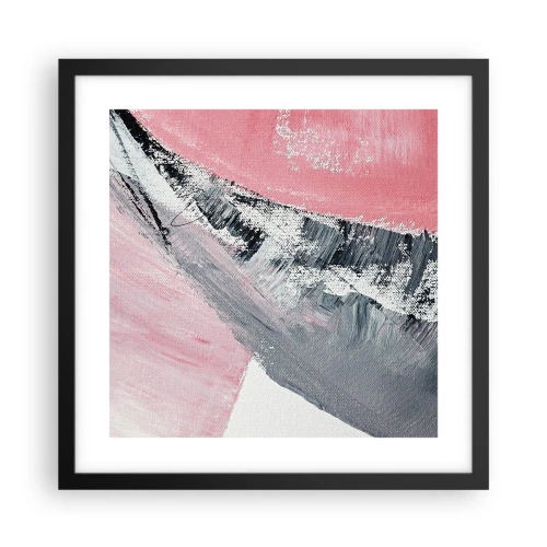 Poster în ramă neagră - Compoziție adaptată - 40x40 cm
