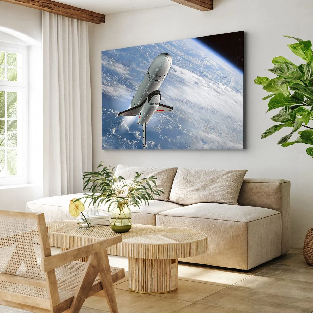 Tablou pe pânză - Ascensiunea cosmică - 120x80 cm