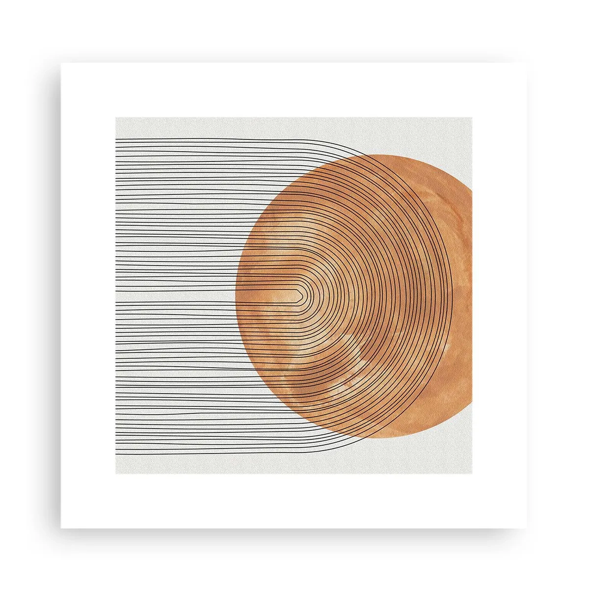 Poster - Compoziția solară - 30x30 cm