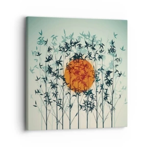 Tablou pe pânză - Soarele japonez - 30x30 cm