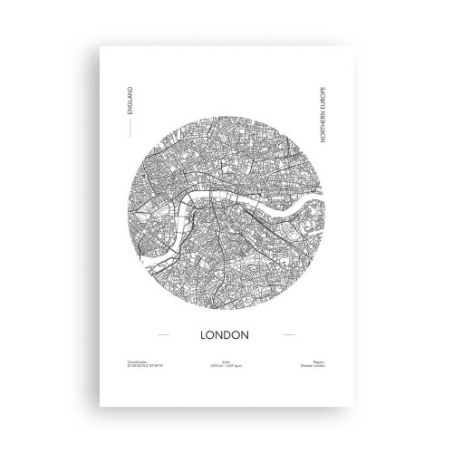 Poster - Anatomia Londrei - 70x100 cm