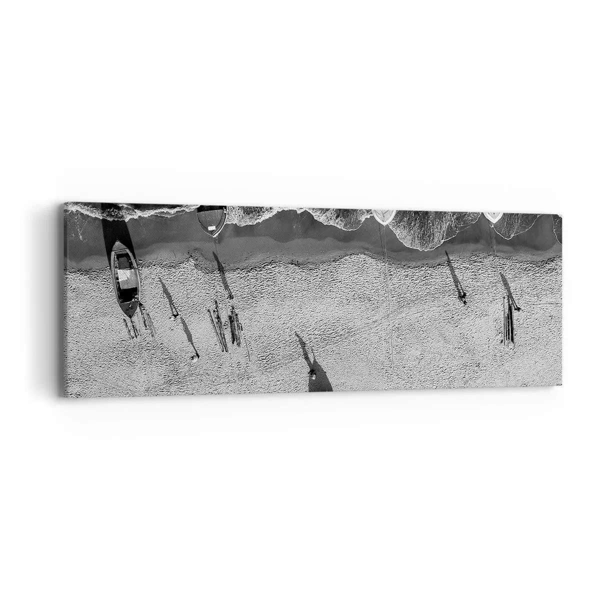 Tablou pe pânză - Tot pe țărm... - 90x30 cm