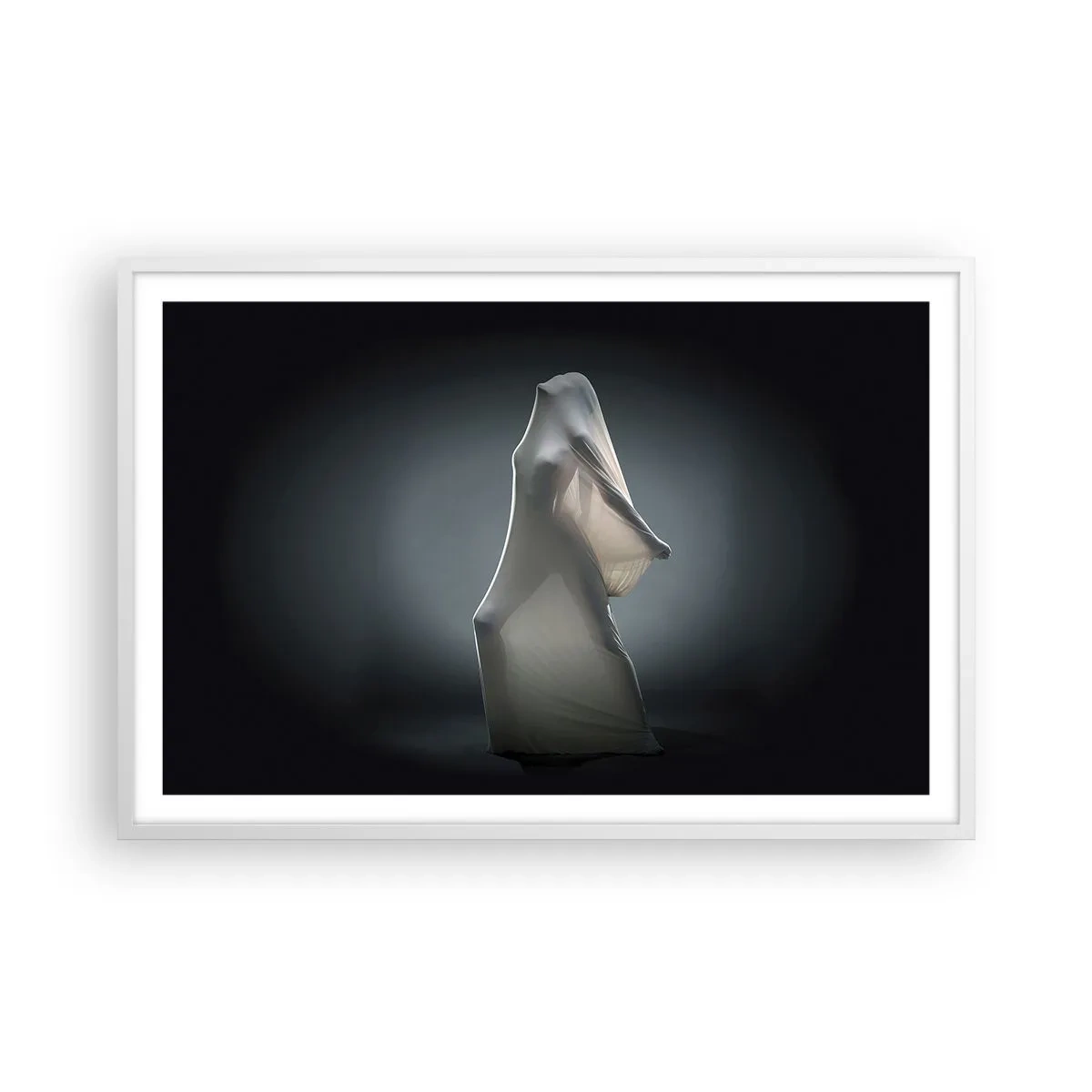 Poster în ramă albă - Dorințe ascunse - 91x61 cm