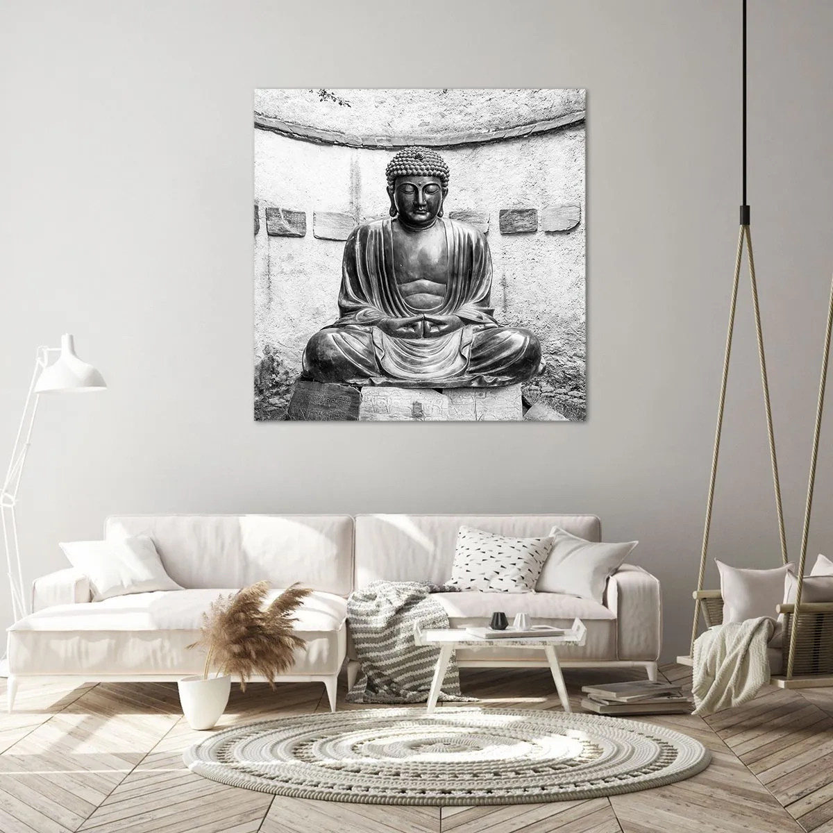 Tablou pe pânză - La sursa păcii - 70x70 cm