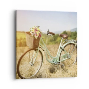 Tablou pe pânză - Mă odihnesc aici un pic - 40x40 cm