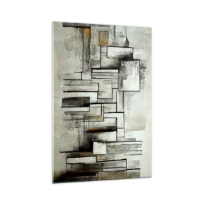 Tablou pe sticlă - Puterea simplității - 70x100 cm