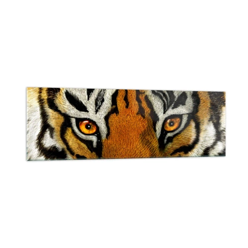 Tablou pe sticlă - Amenințător și frumos - 160x50 cm