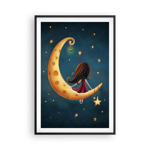 Poster în ramă neagră - A fost odată ca niciodată... - 61x91 cm
