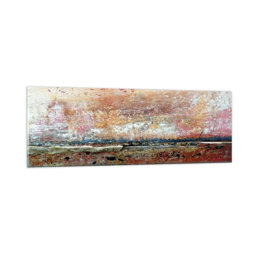 Tablou pe sticlă - Oare este marea? - 90x30 cm
