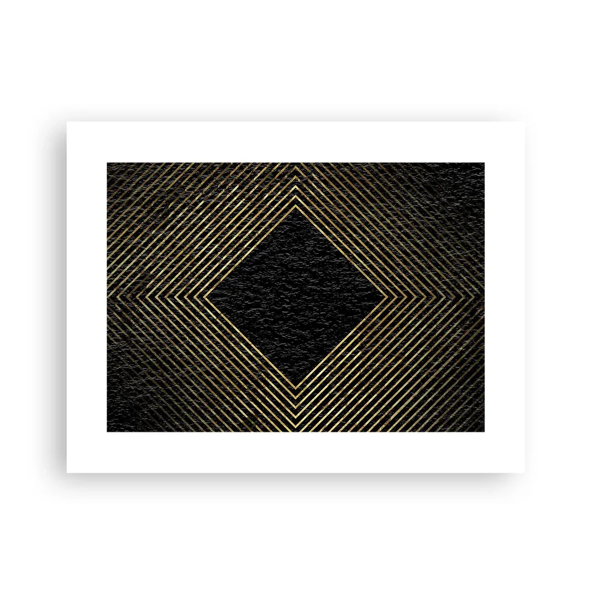 Poster - Geometrie în stil glamour - 40x30 cm