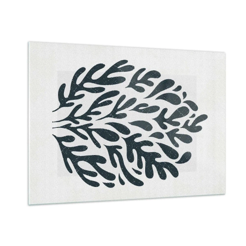 Tablou pe sticlă - Formele naturii - 100x70 cm