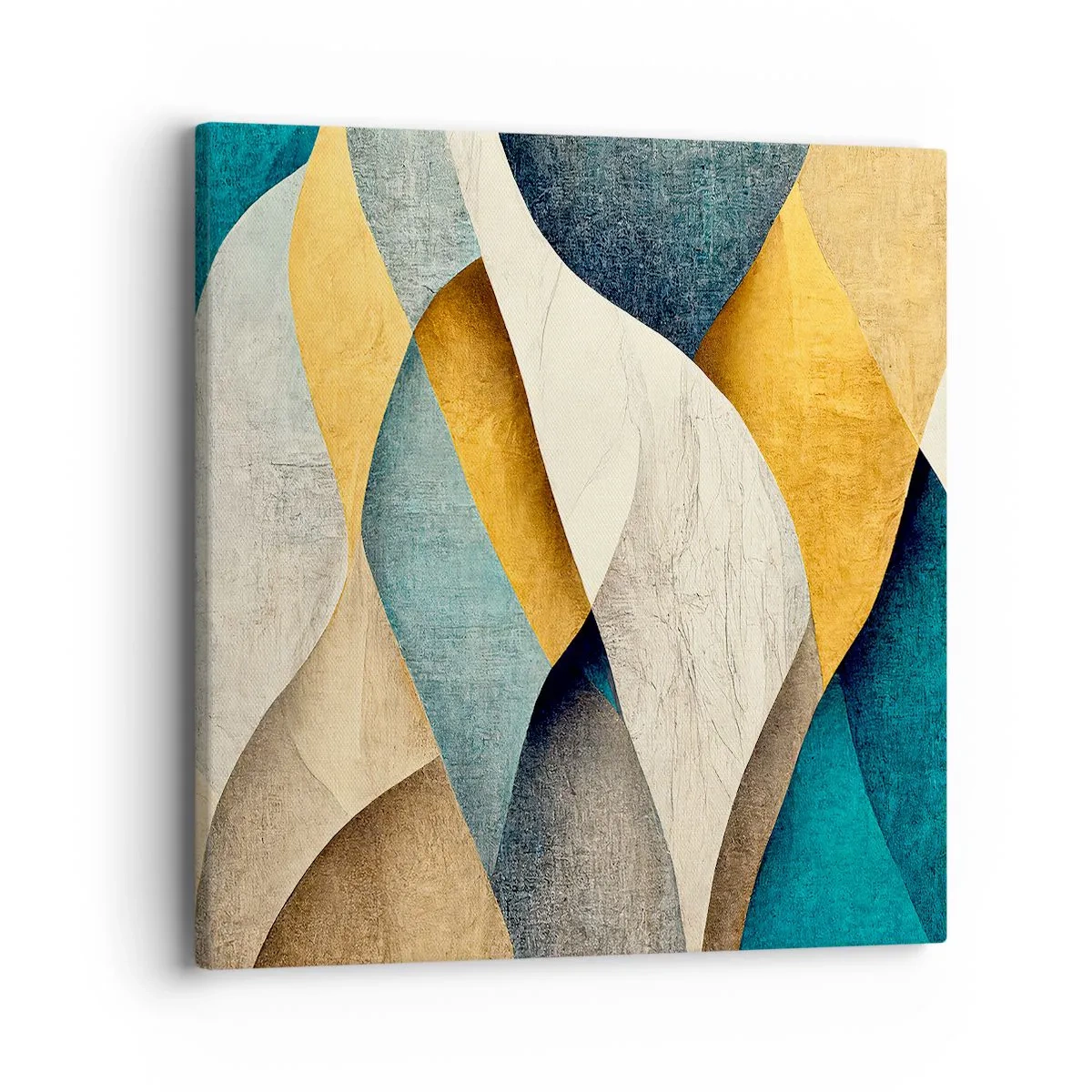 Tablou pe pânză - Ritm și ondulare - 40x40 cm