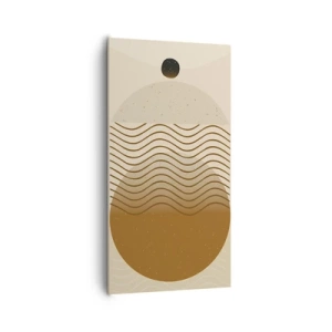 Tablou pe pânză - Despre originea figurilor geometrice - 65x120 cm