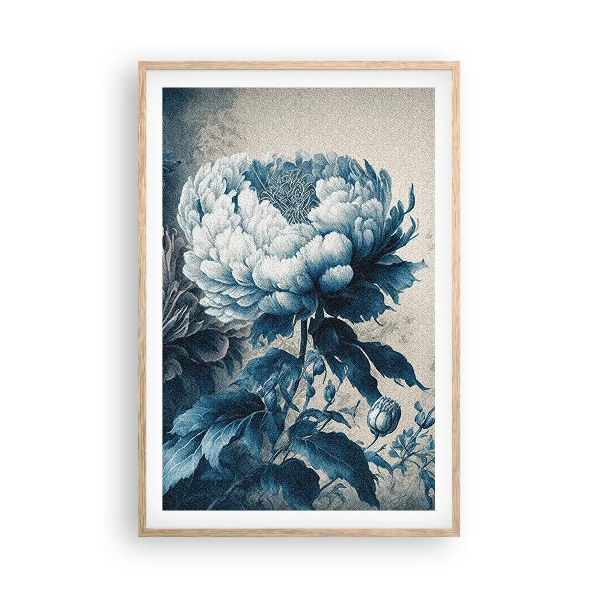 Poster în ramă de stejar deschis - Pereche asortată - 61x91 cm