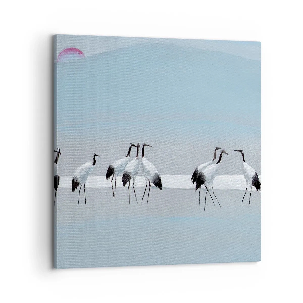 Tablou pe pânză - După o zi fierbinte - 60x60 cm